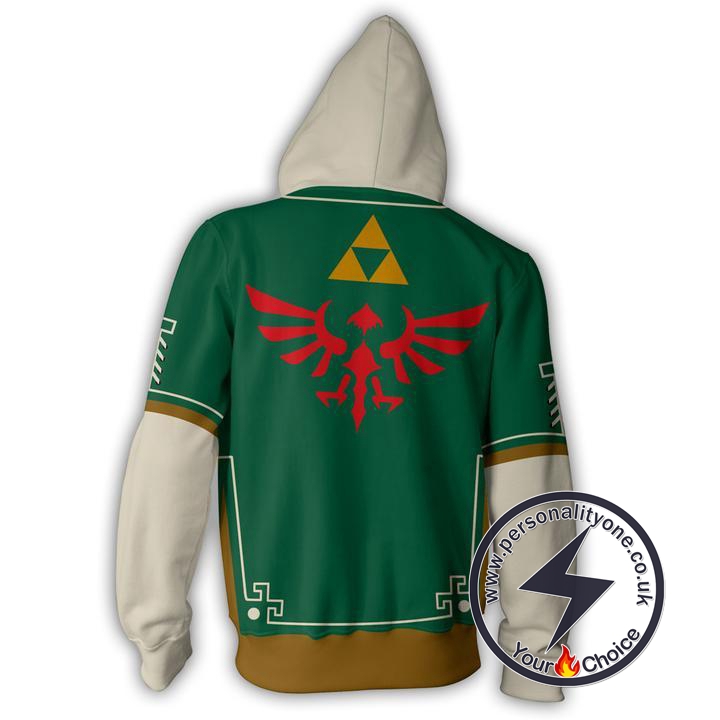 The Legend of Zelda Hoodie - Link Green Jacket